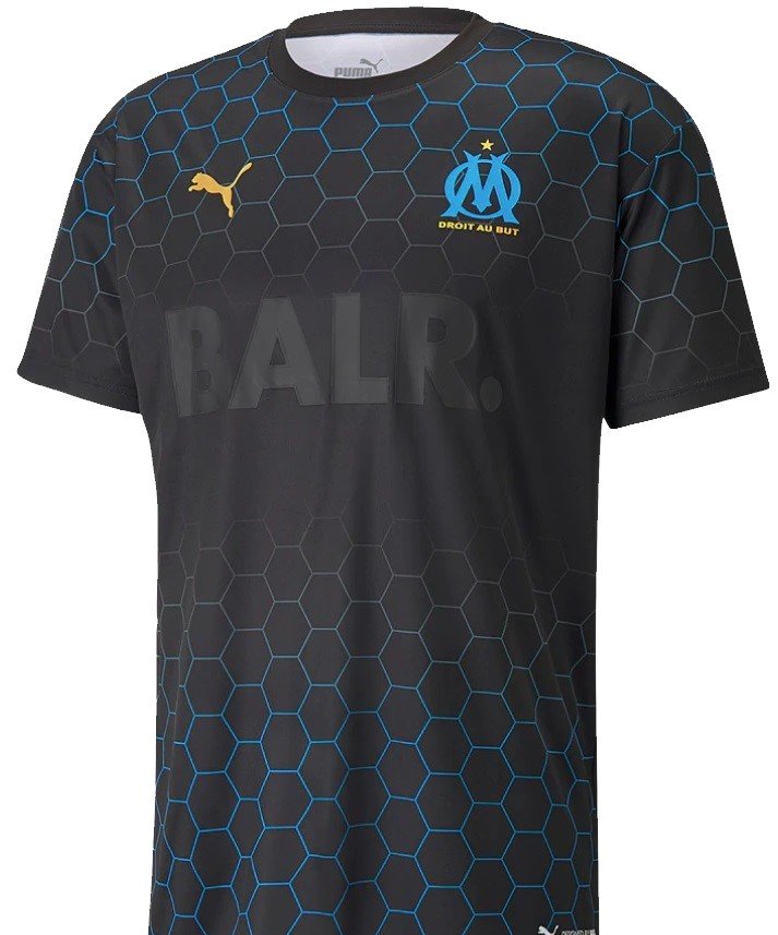 Camisa oficial Puma Olympique de Marseille 2020 2021 BALR